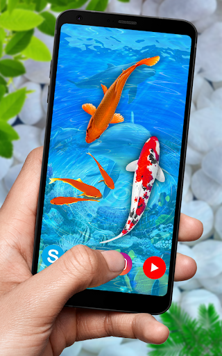 KOI Fish Live Wallpaper : New fish Wallpaper ۲۰۲۰ - عکس برنامه موبایلی اندروید