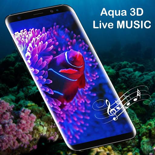 Fish Lock Screen Live Wallpaper - عکس برنامه موبایلی اندروید