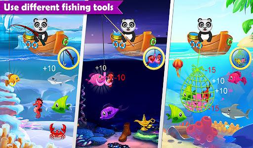 Fisher Panda - Fishing Games - عکس بازی موبایلی اندروید