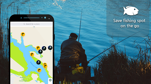 Fishing Maps & Boating Marine Points - عکس برنامه موبایلی اندروید