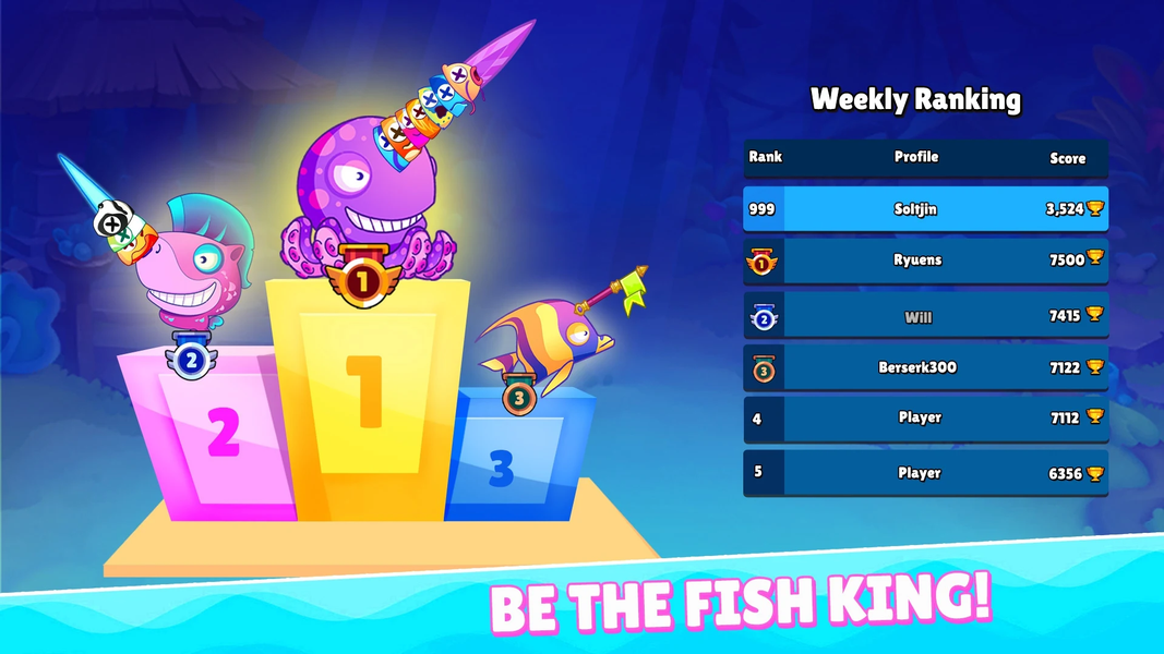 Monster FishIO: Big Eat Small - عکس بازی موبایلی اندروید