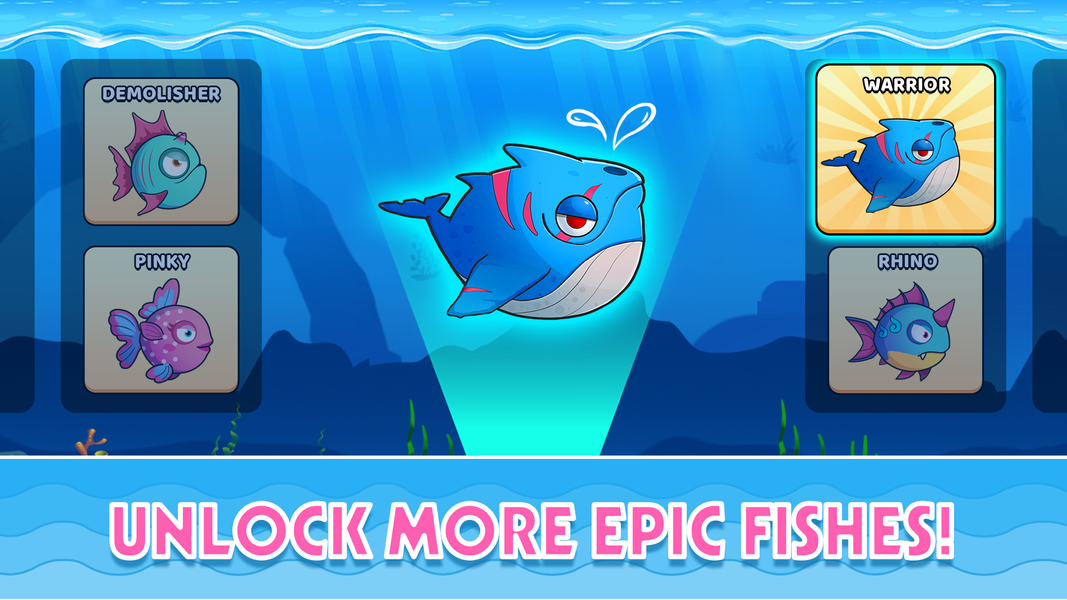 Super Fish.IO - Gameplay image of android game