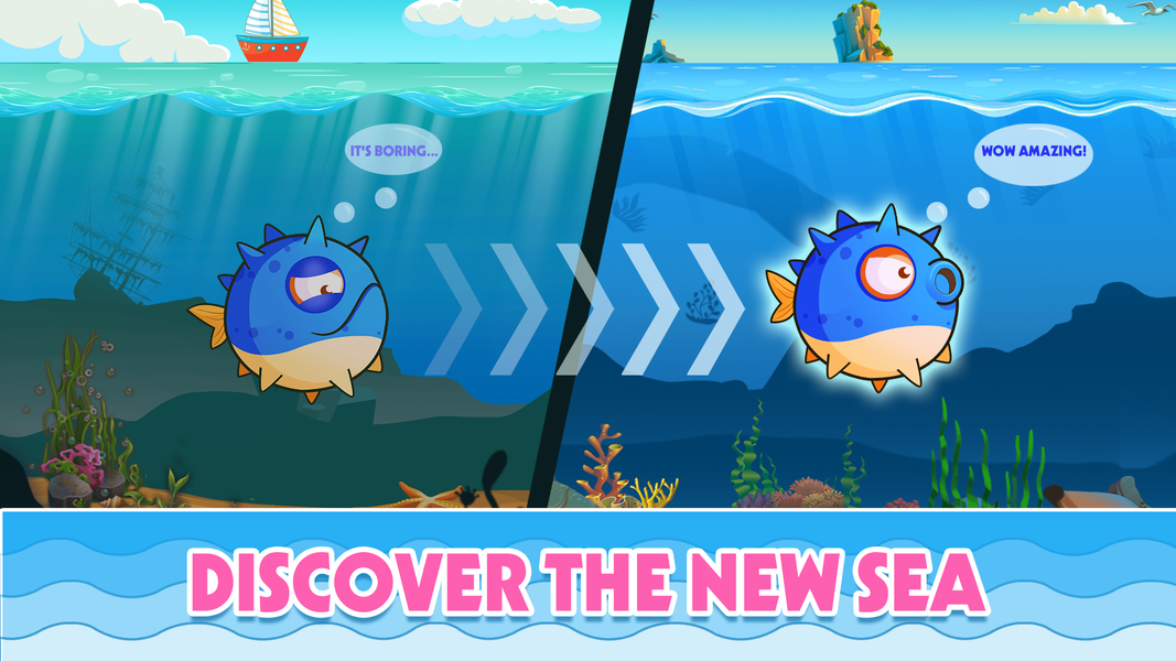 Super Fish.IO - Gameplay image of android game