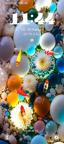 Fish Live Wallpaper 4K - Image screenshot of android app