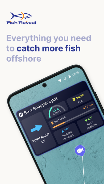 Fish Reveal: Saltwater Fishing - Image screenshot of android app