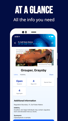 Fish Rules: Regulations & Maps - Image screenshot of android app