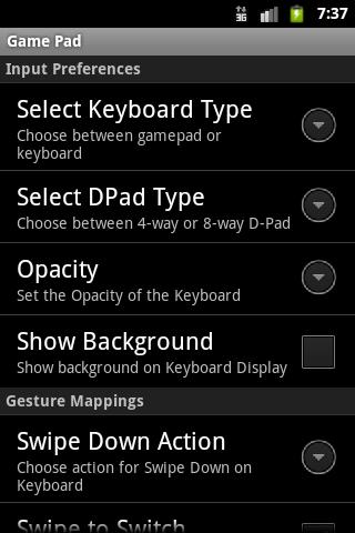 gamepad keyboard for android