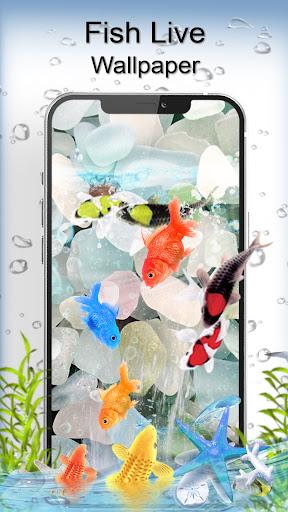 Koi Pet Fish Live Wallpaper - عکس برنامه موبایلی اندروید