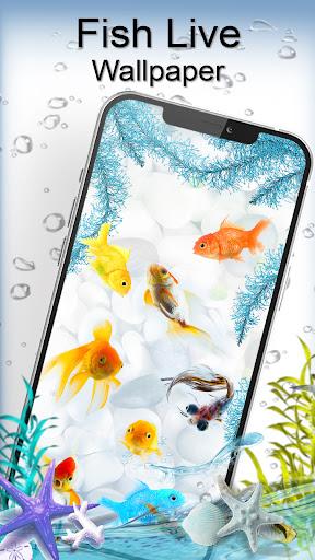 Koi Pet Fish Live Wallpaper - عکس برنامه موبایلی اندروید