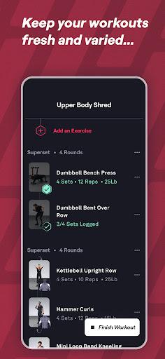 Fitbod: Workout & Gym Planner - Image screenshot of android app