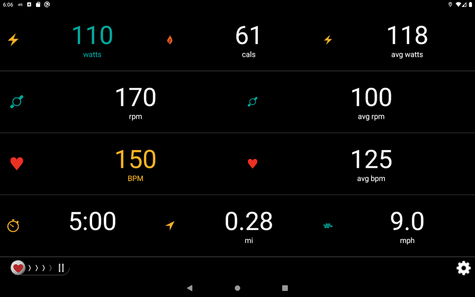 iCardio Workouts & Heart Rate - عکس برنامه موبایلی اندروید