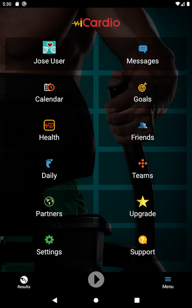 iCardio Workouts & Heart Rate - عکس برنامه موبایلی اندروید