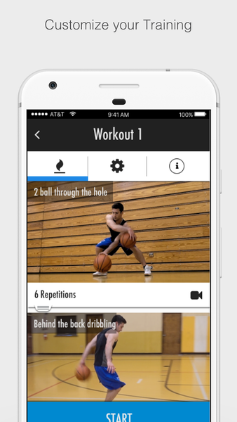 Dribbling Speed Drill - Image screenshot of android app
