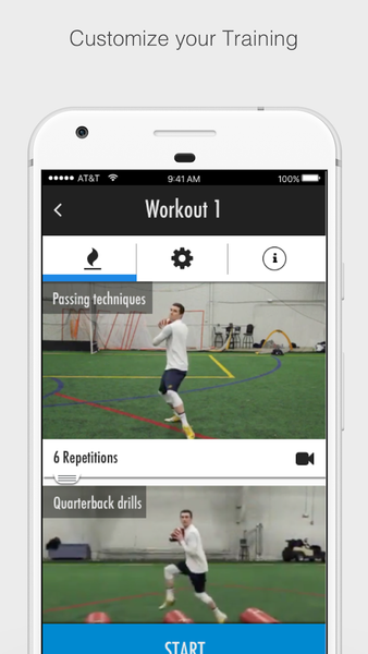 Football Quarterback Training - عکس برنامه موبایلی اندروید