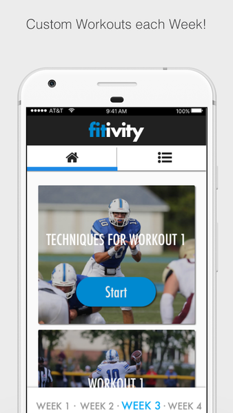 Football Quarterback Training - Image screenshot of android app