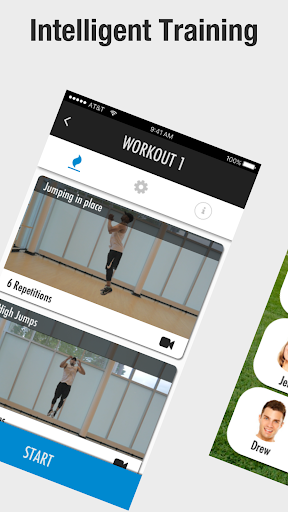 Jump Higher - Single Leg Jump - عکس برنامه موبایلی اندروید