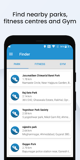 Pedometer Step Counter - Image screenshot of android app