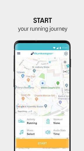 ASICS Runkeeper - Run Tracker - Image screenshot of android app