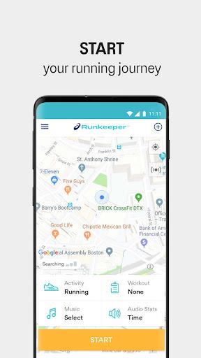 ASICS Runkeeper - Run Tracker - عکس برنامه موبایلی اندروید