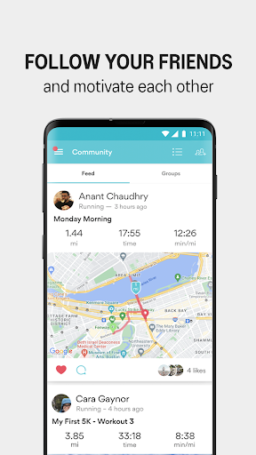 ASICS Runkeeper - Run Tracker - عکس برنامه موبایلی اندروید
