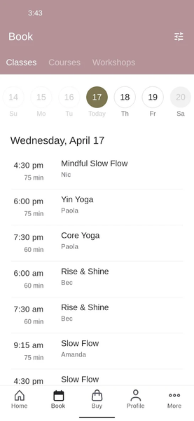 SoHo Yoga BNE - عکس برنامه موبایلی اندروید