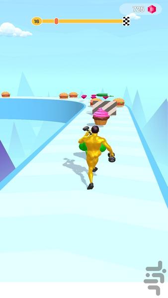 دونده تناسب اندام - Gameplay image of android game