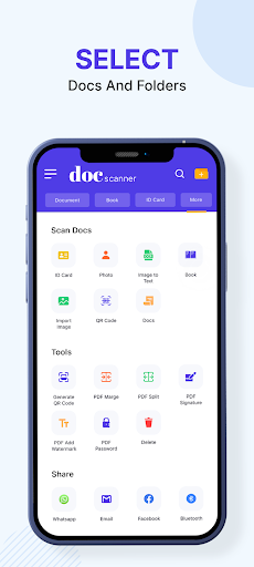 Doc Scanner - PDF Maker App - عکس برنامه موبایلی اندروید