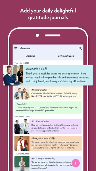 Delight: Gratitude Diary and P - Image screenshot of android app