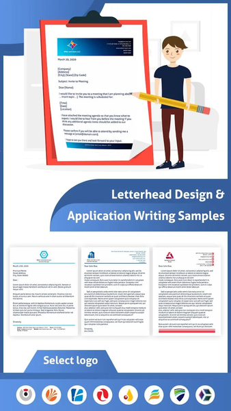 Business Letterhead Templates - Image screenshot of android app