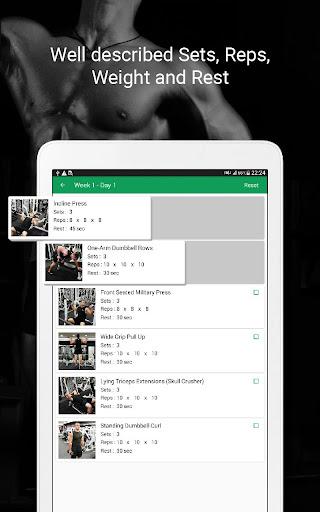 Fitvate - Gym & Home Workout - Image screenshot of android app