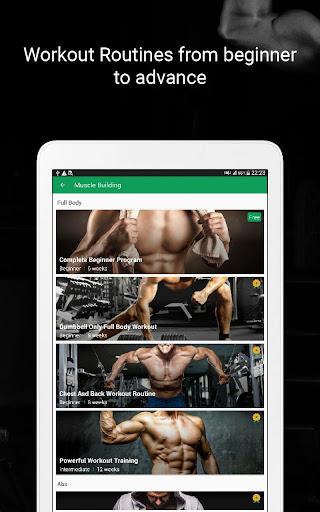 Fitvate - Gym & Home Workout - Image screenshot of android app