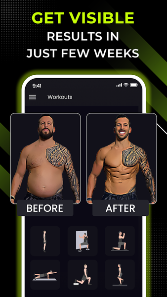 FitZay: Better Me Home Workout - Image screenshot of android app
