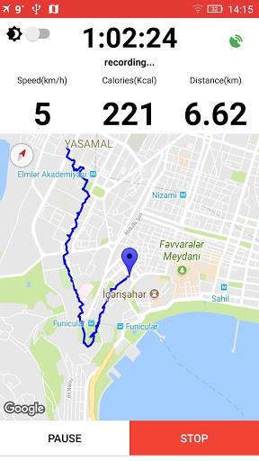 Walking Tracker - Step Counter - Image screenshot of android app