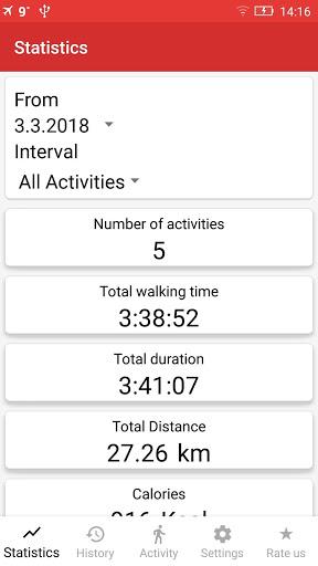 Walking Tracker - Step Counter - عکس برنامه موبایلی اندروید