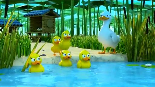 Five Little Ducks went Swiming - عکس برنامه موبایلی اندروید