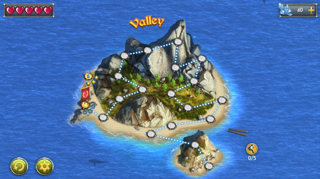 Tri Peaks Solitaire - عکس بازی موبایلی اندروید