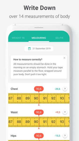 PEP: Weight loss - tracker - عکس برنامه موبایلی اندروید