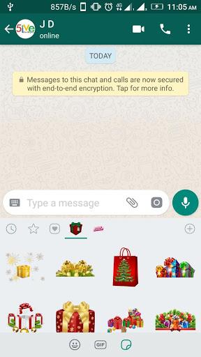 WAStickers: Christmas Festive - عکس برنامه موبایلی اندروید