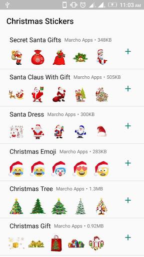 WAStickers: Christmas Festive - عکس برنامه موبایلی اندروید