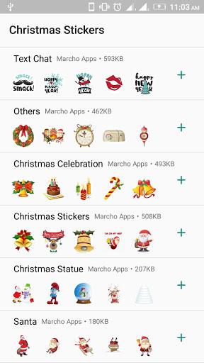 WAStickers: Christmas Festive - عکس برنامه موبایلی اندروید