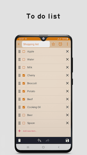 Note Plus - Notepad, Checklist - عکس برنامه موبایلی اندروید
