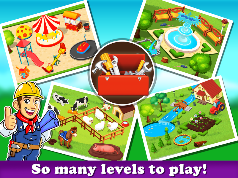 Fix It Boys - Home Design Game - عکس بازی موبایلی اندروید