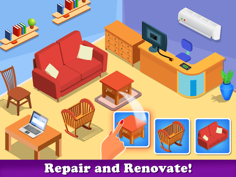 Fix It Boys - Home Design Game - عکس بازی موبایلی اندروید