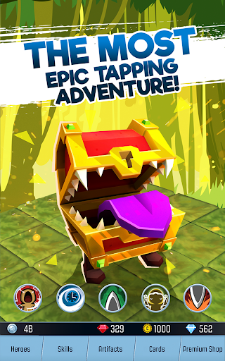 Tap Adventure Hero: RPG Idle Monster Clicker - عکس بازی موبایلی اندروید