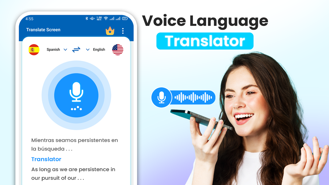Language Translate App - Image screenshot of android app