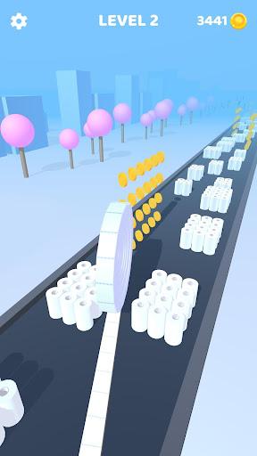 Paper Line - Toilet paper game - Gameplay image of android game