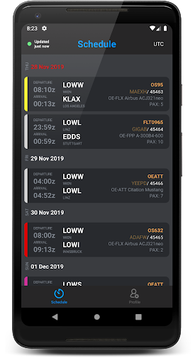 FL3XX Dispatch - Image screenshot of android app