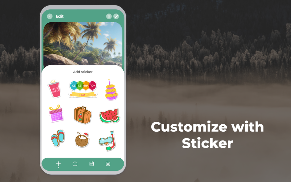 Countdown Timer - Days Widget - عکس برنامه موبایلی اندروید
