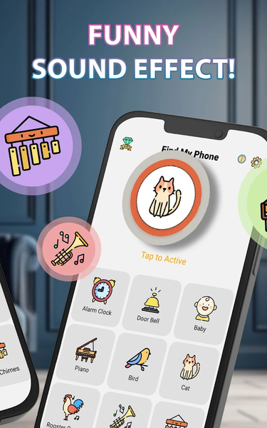 Clap To Find My Phone - عکس برنامه موبایلی اندروید