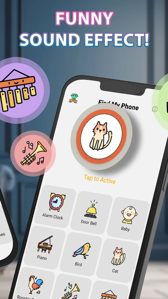 Clap To Find My Phone - عکس برنامه موبایلی اندروید